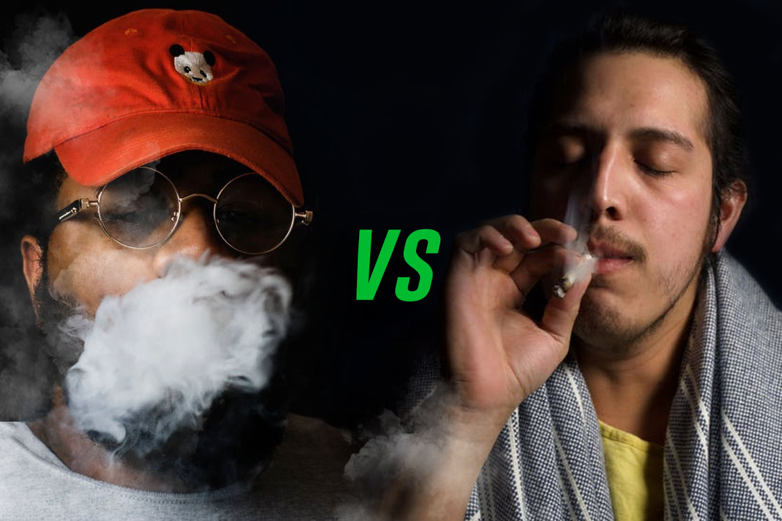 vaping cannabis smoking