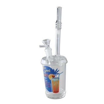 Black Leaf Cup Glass Bong SEX + WEED