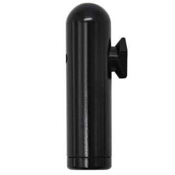 Bullet de rapé aluminio con anillo dosificador