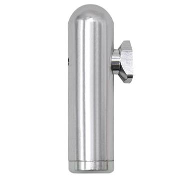 Bullet de rapé aluminio con anillo dosificador